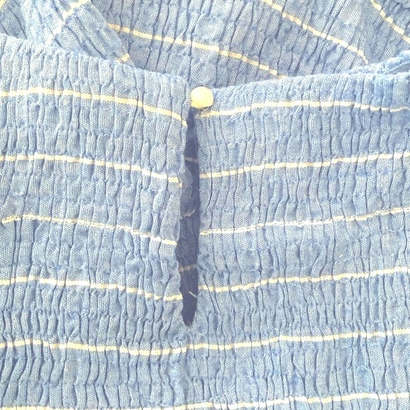 NWT ππ€Simplee Apparel linen blend midi dress size L, has pockets! π€π - Picture 4 of 8